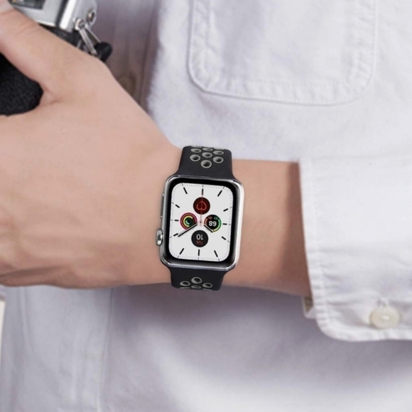 Apple watch Band 49mm Silicone 45mm band 44mm band 42mm band iwatch Sport band - Picture 2 of 3